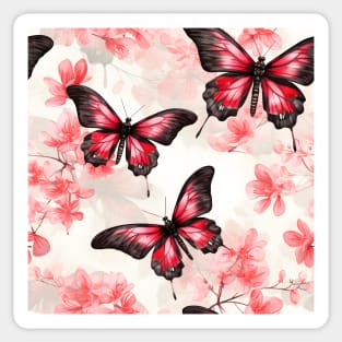 Butterflies Watercolor 23 - Zebra Longwing Sticker